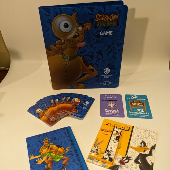 Scooby Doo Etihad Airways Warner Bros World Abu Dhabi Kids Backpack & Activities - Picture 8 of 12